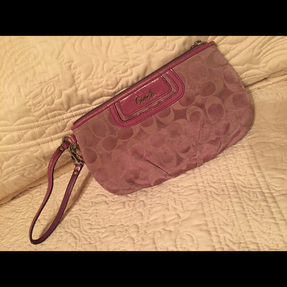 Coach wristlet